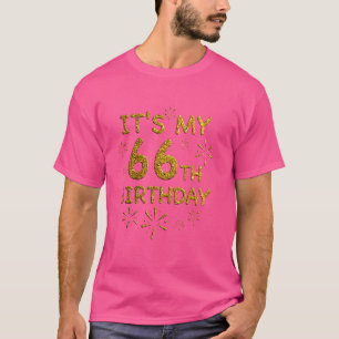 Das 66. Geburtstag Shirt im 66.
