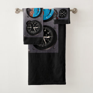 Das 6-Pack-Badetuch-Set des Piloten Badhandtuch Set