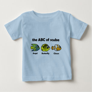 Das ABC von Scuba Baby T-shirt