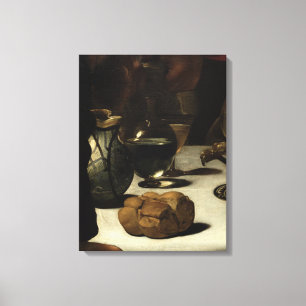 Das Abendessen bei Emmaus, 1601 Leinwanddruck