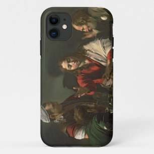 Das Abendessen bei Emmaus, 1601 (Öl und Tempera) iPhone 11 Hülle