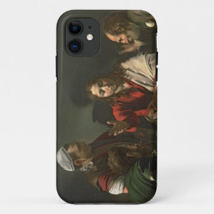 Das Abendessen bei Emmaus, 1601 (Öl und Tempera) iPhone 11 Hülle