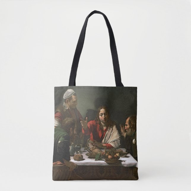 Das Abendessen bei Emmaus, 1601 Tasche (Vorderseite)