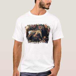 Das Abendessen bei Emmaus (Öl auf Leinwand) T-Shirt
