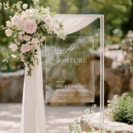 Das Abendessen vor der Probe - Akryllisches Zeiche Acrylschild