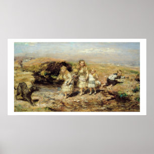 Das Abenteuer, 1883 (Öl auf Leinwand) Poster