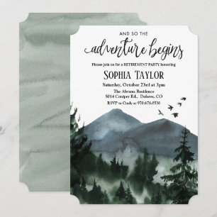 Das Abenteuer beginnt mit der Party Einladung der 