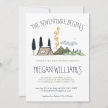 Das Abenteuer beginnt | Mountain Baby Shower