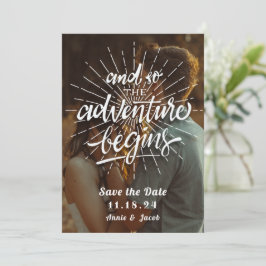 Das Abenteuer beginnt Save the Date
