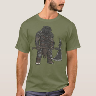 Das Abenteuer des Flat-Coated Retriever Gladiators T-Shirt