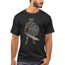 Das Abenteuer des Great Dane-Gladiatorhundes