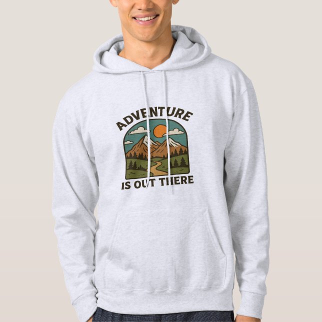 Das Abenteuer ist das Design von Hoodies | Inspiri (Vorderseite)
