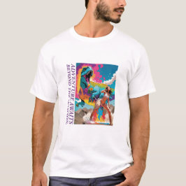 Das Abenteuer wartet jenseits des Horizonts T-Shirt