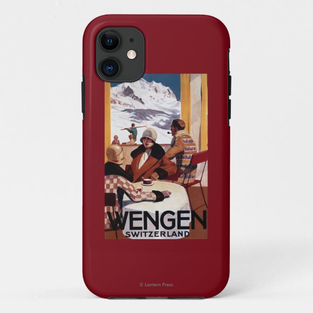 Das abschüssiger Verein-fördernde Plakat Case-Mate iPhone Hülle (Rückseite)