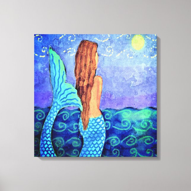 Das Abstrakte digitale Bild der Sonne Leinwanddruck (Vorderseite)