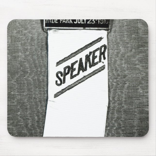 Das Abzeichen des Lautsprecher für die Mousepad (Vorne)