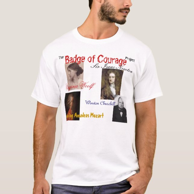 das Abzeichen des Mutprojektes T-Shirt (Vorderseite)