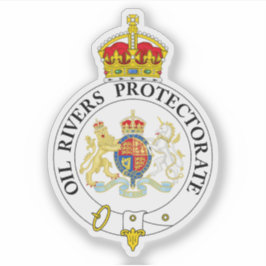 Das Abzeichen des Protektorats der Ölflüsse Aufkleber