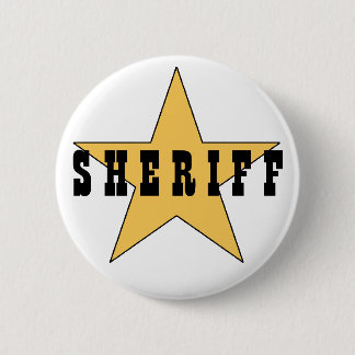 Das Abzeichen des Sheriffs Button