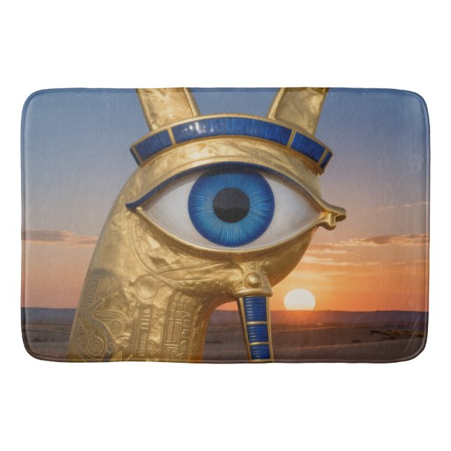 Das Ägyptische Auge´3 Badematte (Vorderseite)
