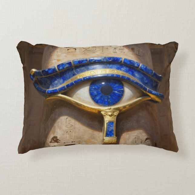 Das Ägyptische Auge´6 Dekokissen (Vorderseite)