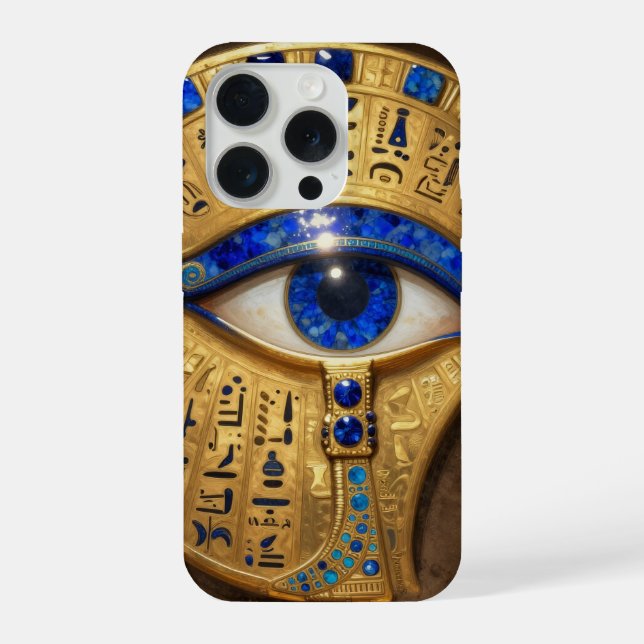 Das Ägyptische Auge´7 iPhone 15 Pro Hülle (Rückseite)