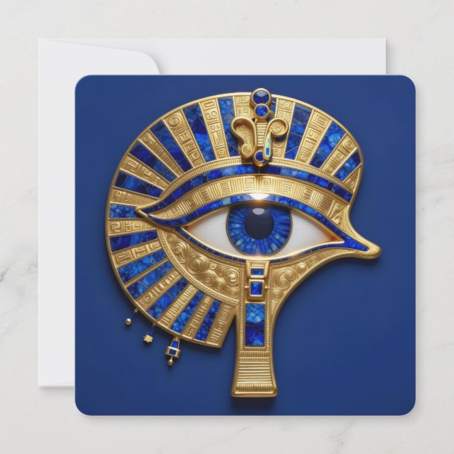 Das Ägyptische Auge´8 Feiertagskarte (Vorderseite)