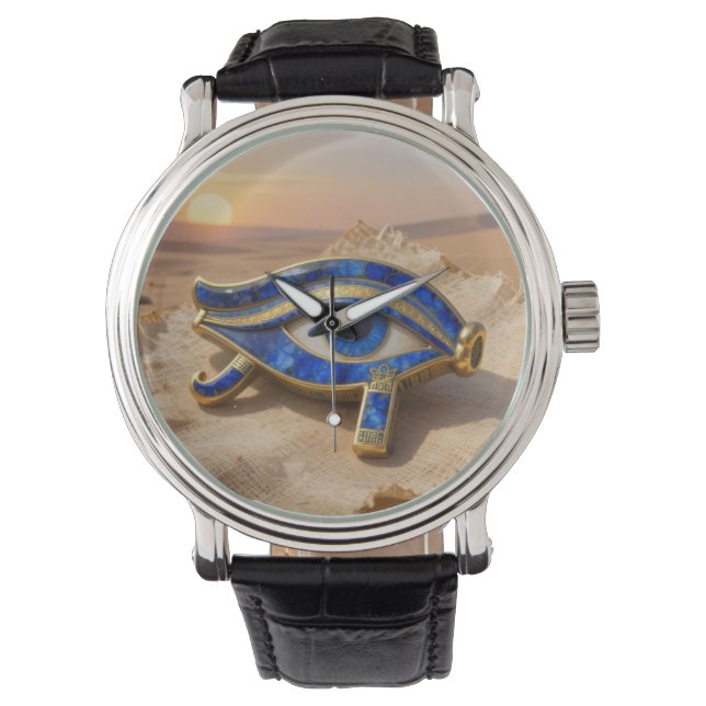 Das Ägyptische Auge´9 Armbanduhr (Vorderseite)