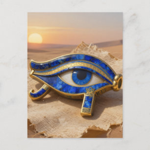 Das Ägyptische Auge´9 Postkarte