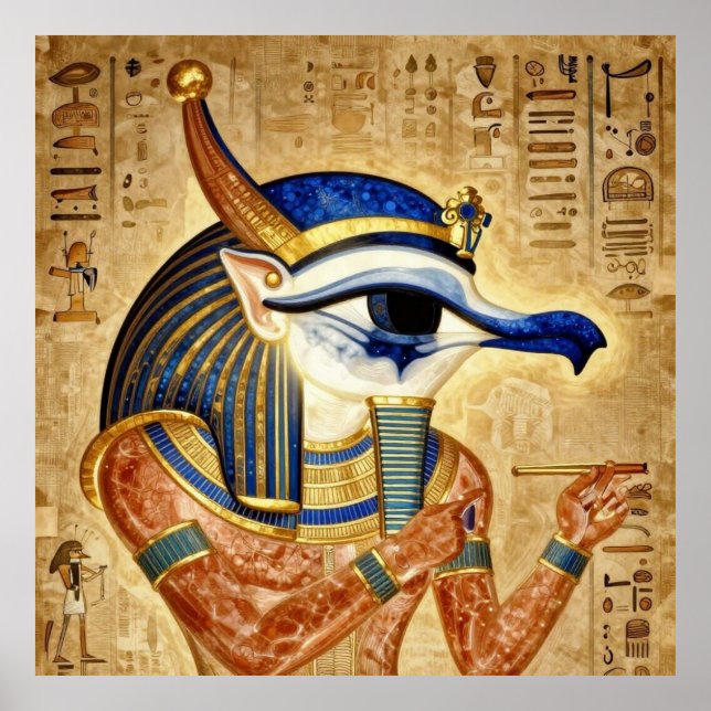 Das Ägyptische Auge  Poster (Vorne)