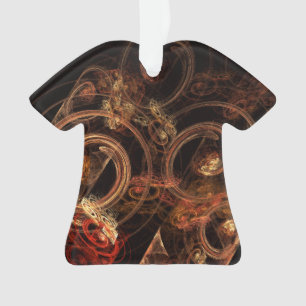 Das akustische Abstrakte künstlerische Shirt der M Ornament
