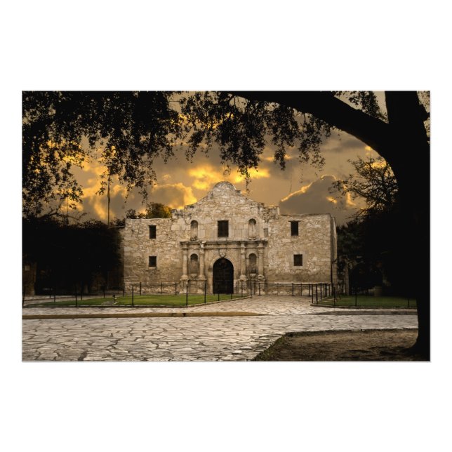 Das Alamo-Foto drucken Fotodruck (Vorne)