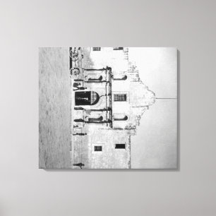 Das Alamo in San Antonio, TX Fotografie #1 Leinwanddruck