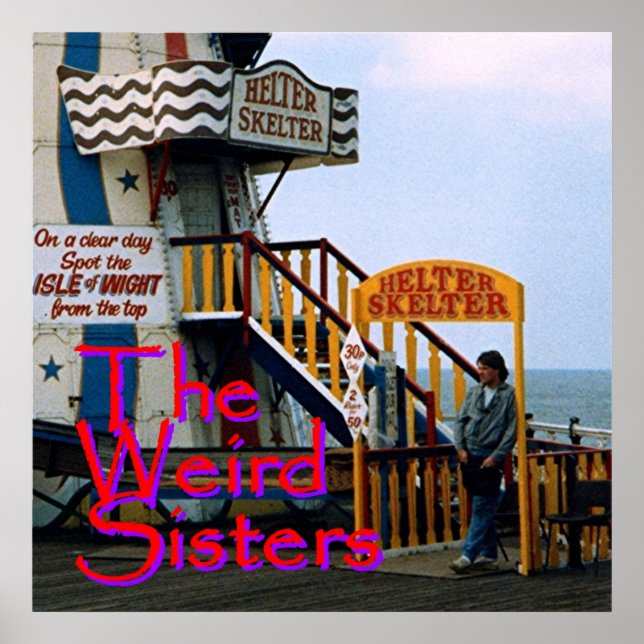 Das Album Cover Poster "Die seltsamen Schwestern" (Vorne)