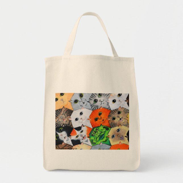 Das alien unter uns Taschen-Tasche Tragetasche (Vorne)