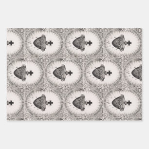 Das Allerheiligste Herz Jesu Symbol der göttlichen Geschenkpapier Set