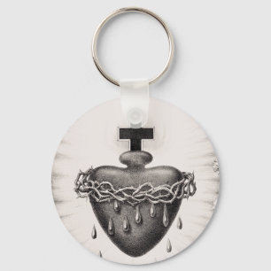 Das Allerheiligste Herz Jesu Symbol der göttlichen Schlüsselanhänger