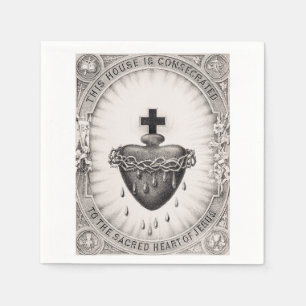 Das Allerheiligste Herz Jesu Symbol der göttlichen Serviette
