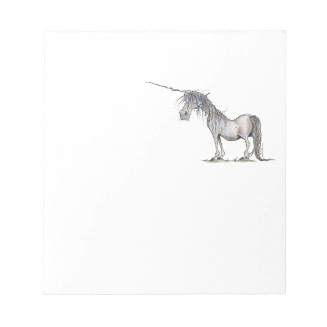 Das allerletzte Einhorn Notizblock (Vorderseite)