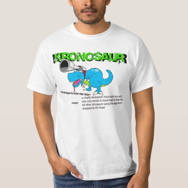 Das allmächtige Kronosaur T-Shirt (Vorderseite)