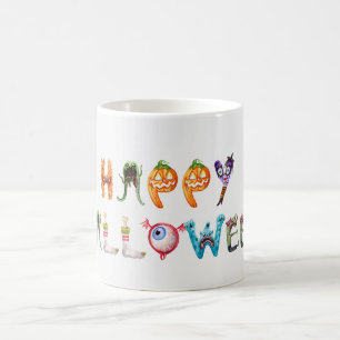 Das Alphabet der Monster Kaffeetasse