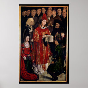 Das Altarstück von St. Vincent Poster