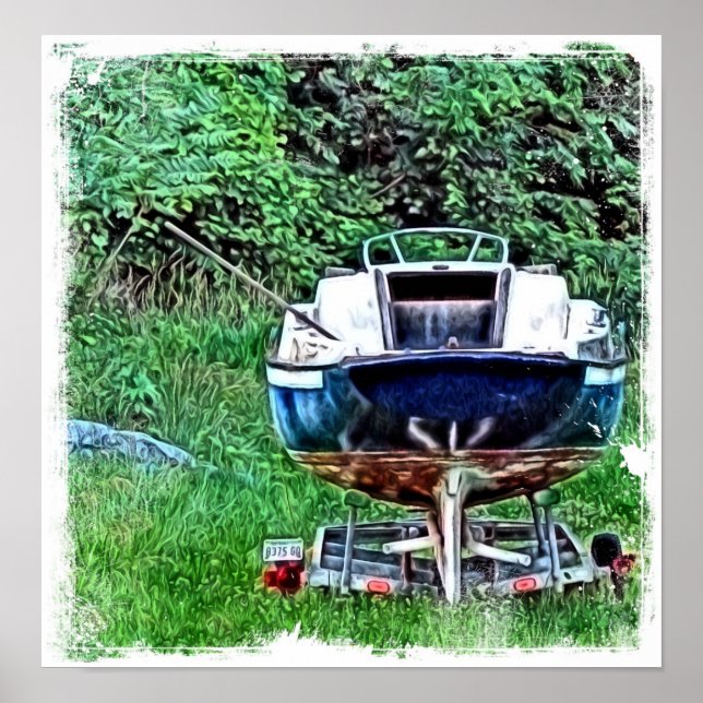 Das alte Boot Poster (Vorne)