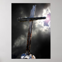 Das alte gequälte Kreuz