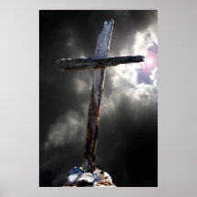 Das alte gequälte Kreuz