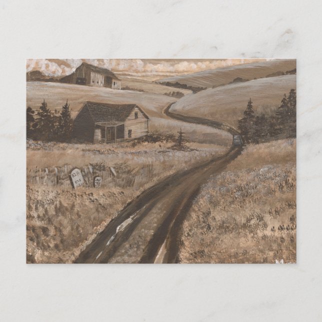 Das alte Haus Postkarte (Vorderseite)