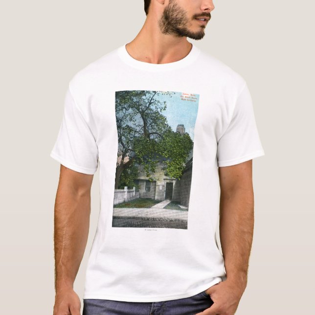 Das alte Hexe-Haus, Haupteingang T-Shirt (Vorderseite)