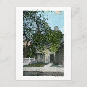 Das alte Hexenhaus, Haupteingang Postkarte