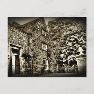 Das alte Landhaus (B&W) Postkarte