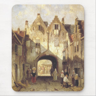 Das alte Tor von Charles Leickert Mousepad